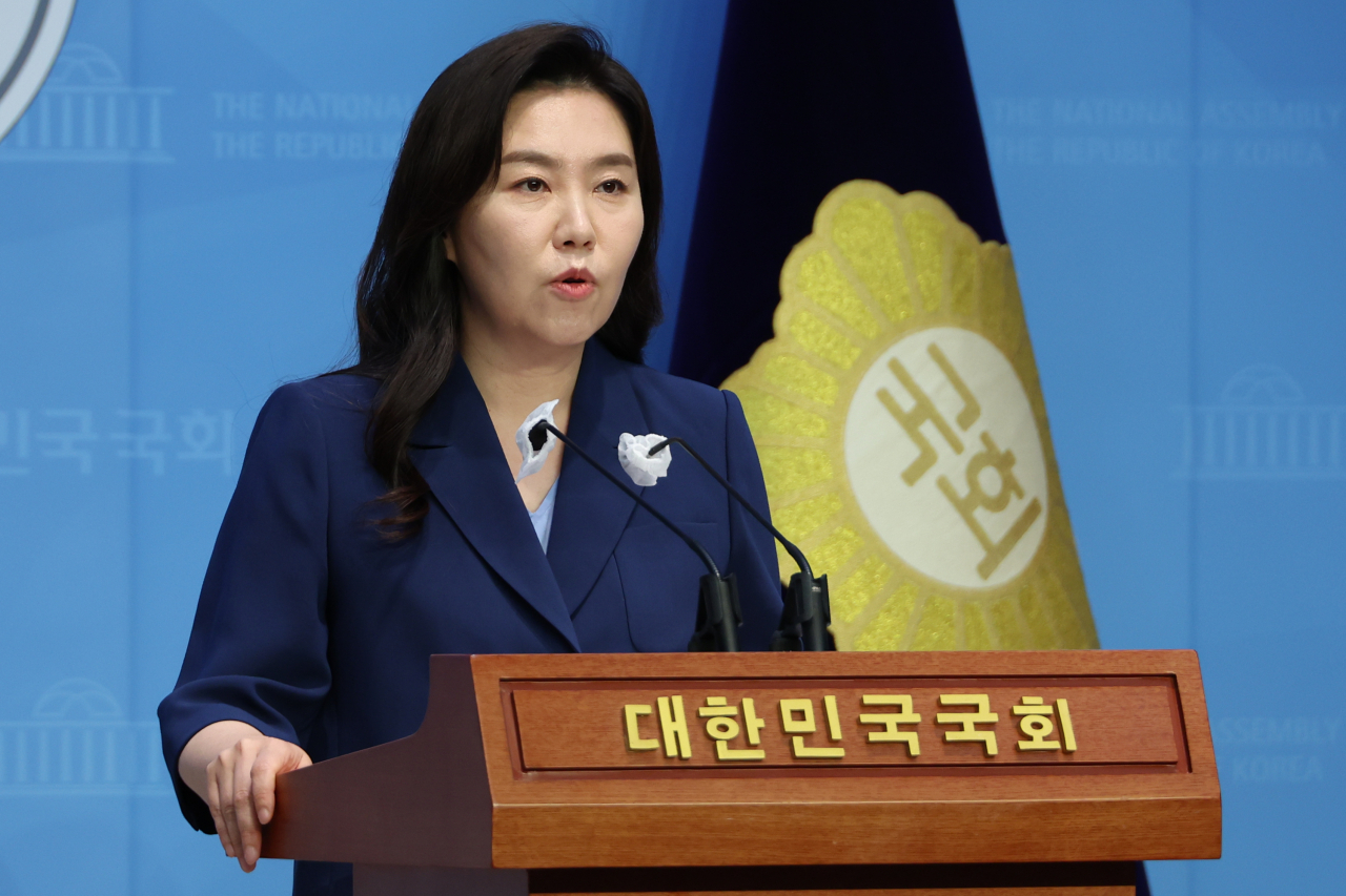 강유정 더불어민주당 원내대변인. [연합]