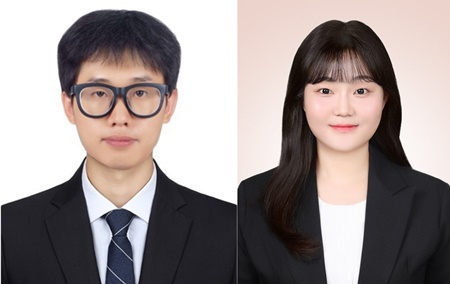 고범수 씨(왼쪽)와 윤혜슬 씨.