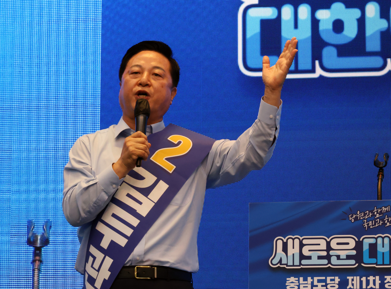 김두관 더불어민주당 당 대표 후보. [연합]