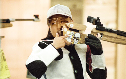 1994년 히로시마 아시안게임에 출전한 여갑순 [연합]