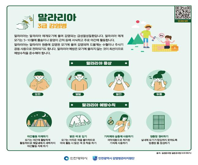 말라리아 예방수칙