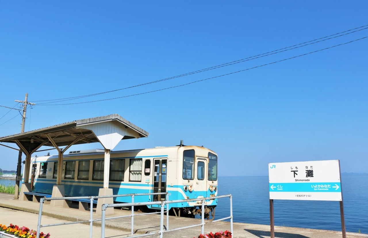 여행이지, 지방 출발 상품 코스 중 하나인 마쓰야마 시모나다역