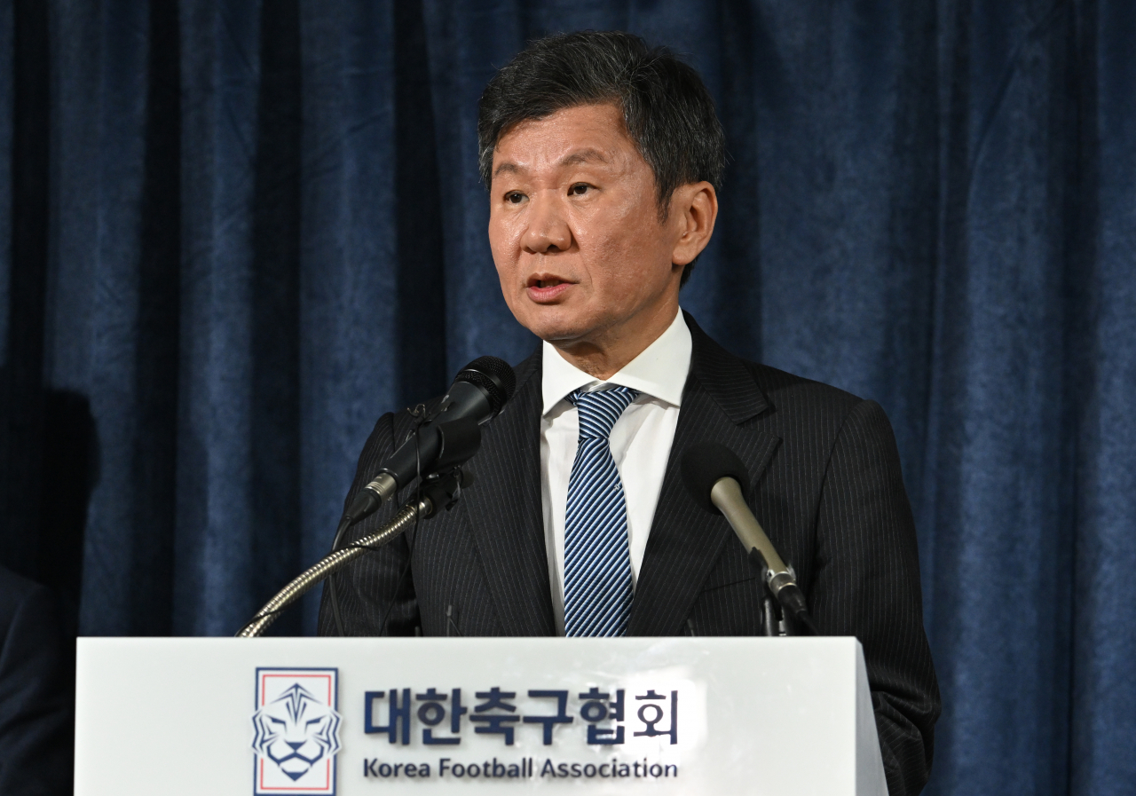 “난 10점 만점에 8점” 자평한 정몽규, “축협회장은 국민 욕받이” 하소연