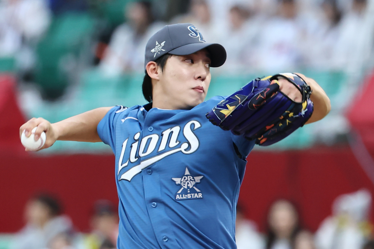 원태인 삼성 라이온스 투수[연합]