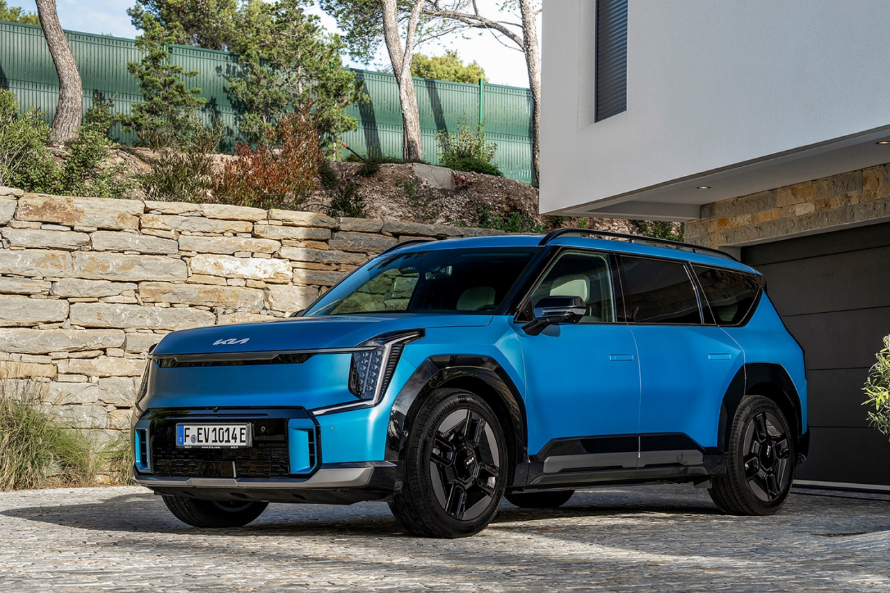 기아 전기 SUV EV9 외관. [기아 제공]