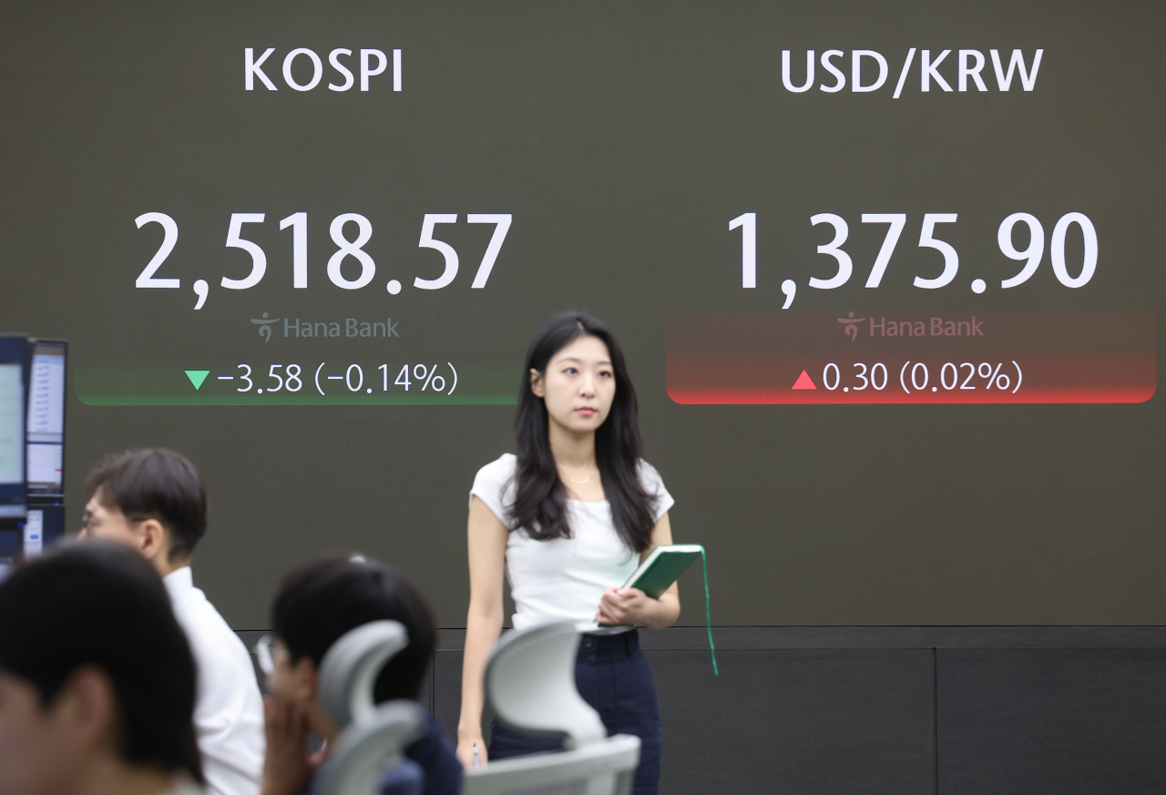 코스피, 상승률 1%↓ 2500대…이틀째 상승에도 폭락분 회복은 아직 [투자360]