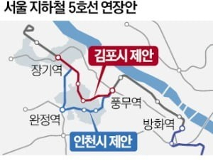 서울 5호선 김포검단연장안