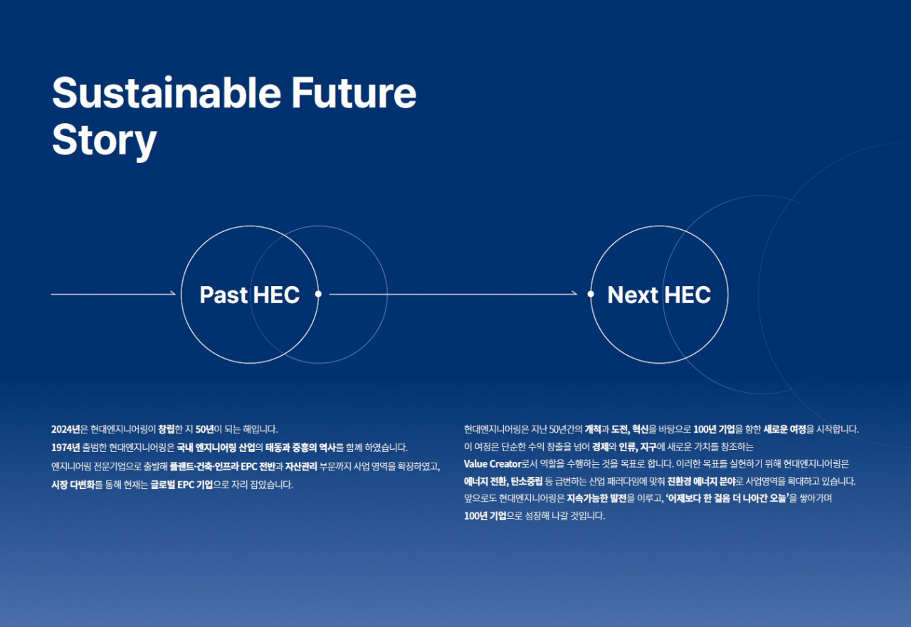 현대엔지니어링 2024 지속가능경영보고서 [현대엔지니어링]