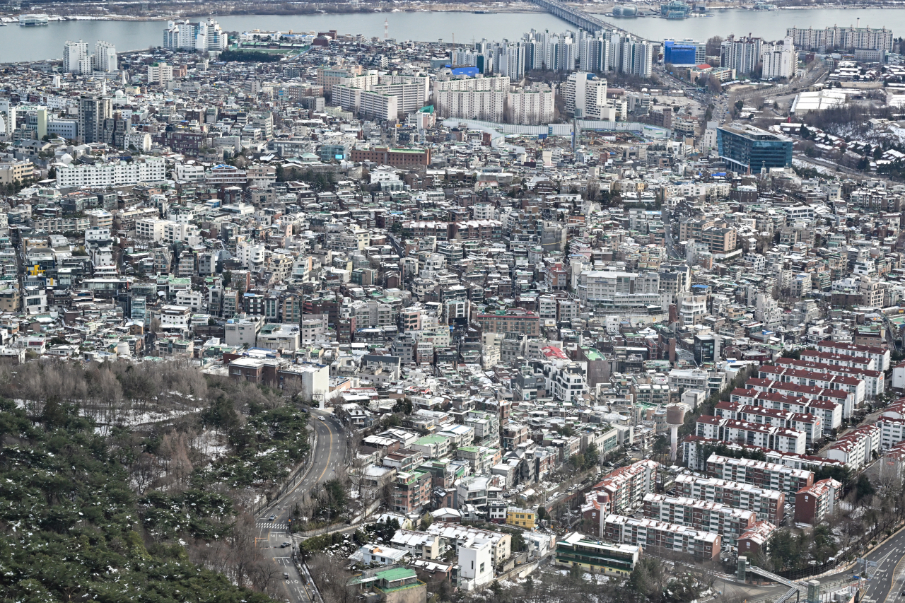 서울 용산구 주택 단지 모습. 임세준 기자