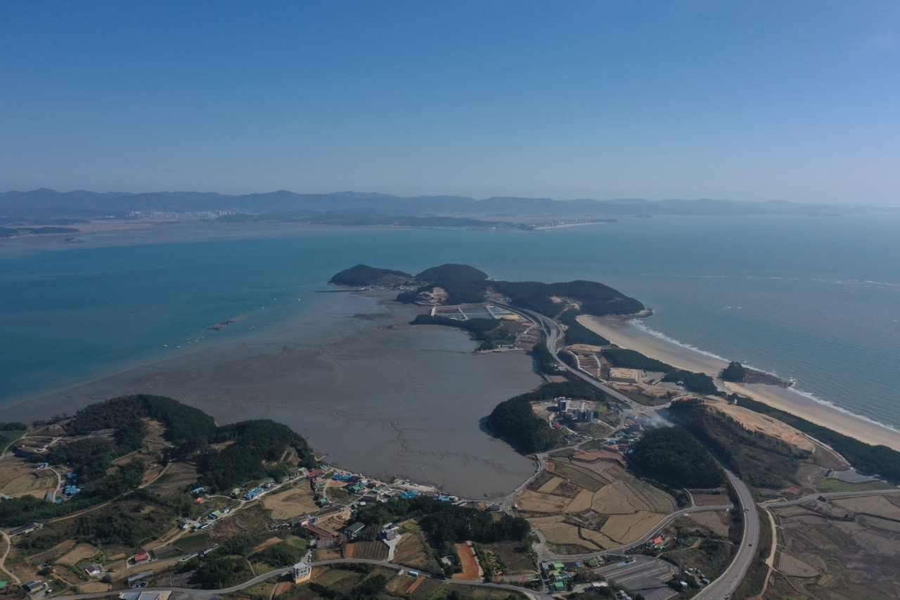 원산도 전경[행정안전부 제공]