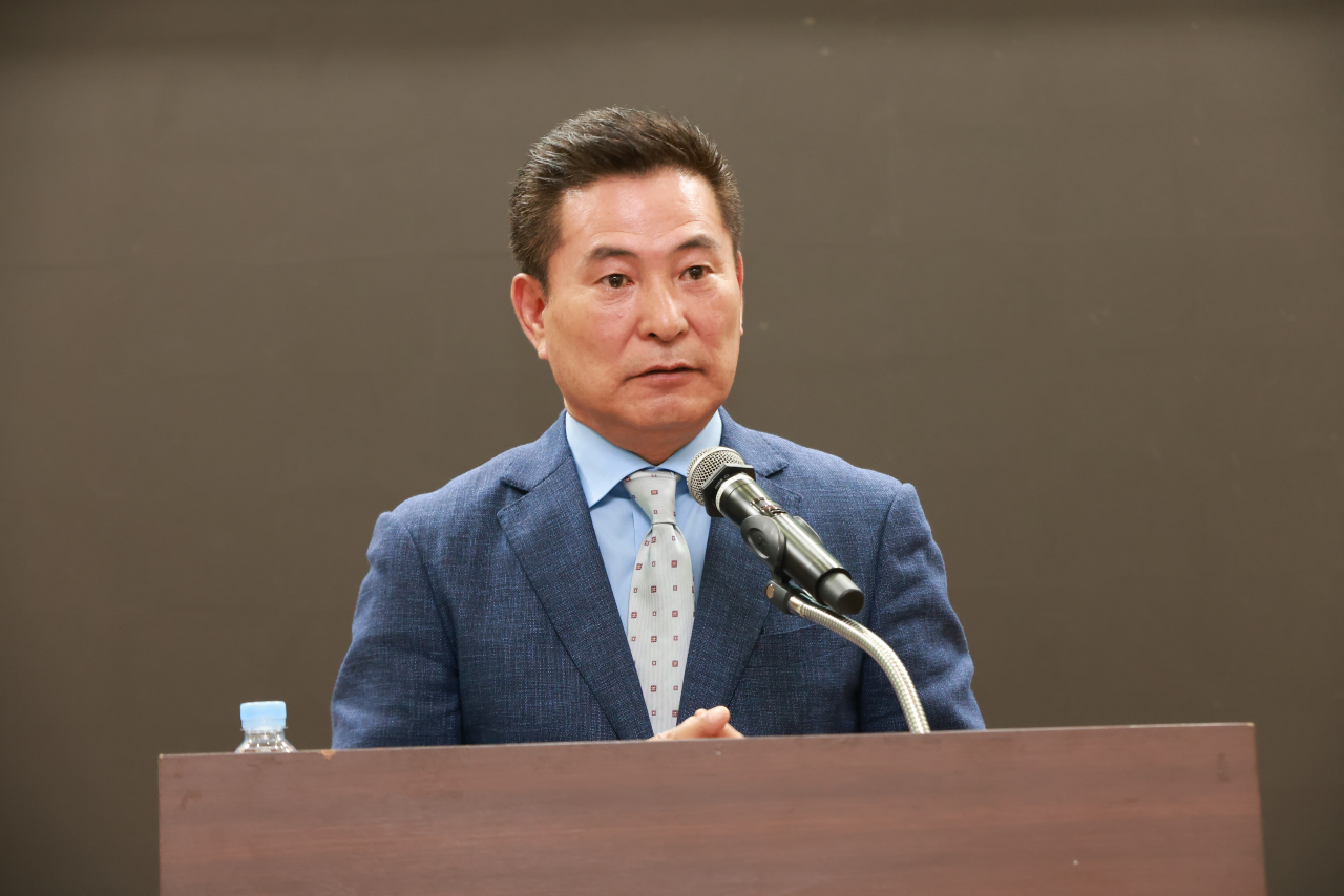 한국방송대중예술인단체연합회 내에 설립된 대중문화예술 정책연구소 이한위 소장.
