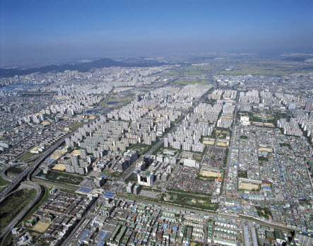 부천 중동신도시 전경 [LH 경기남부지역본부 제공]