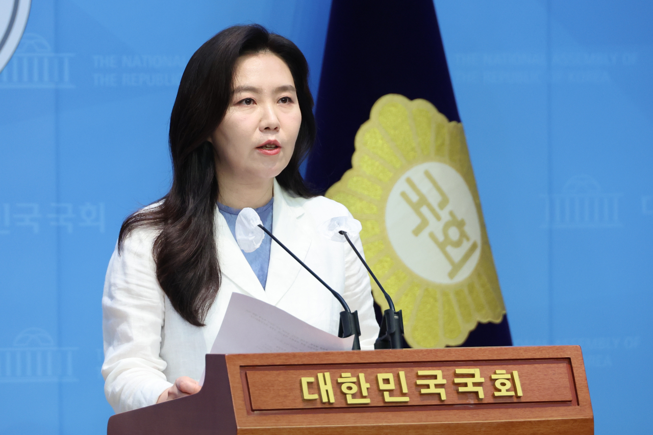강유정 더불어민주당 원내대변인. [연합]