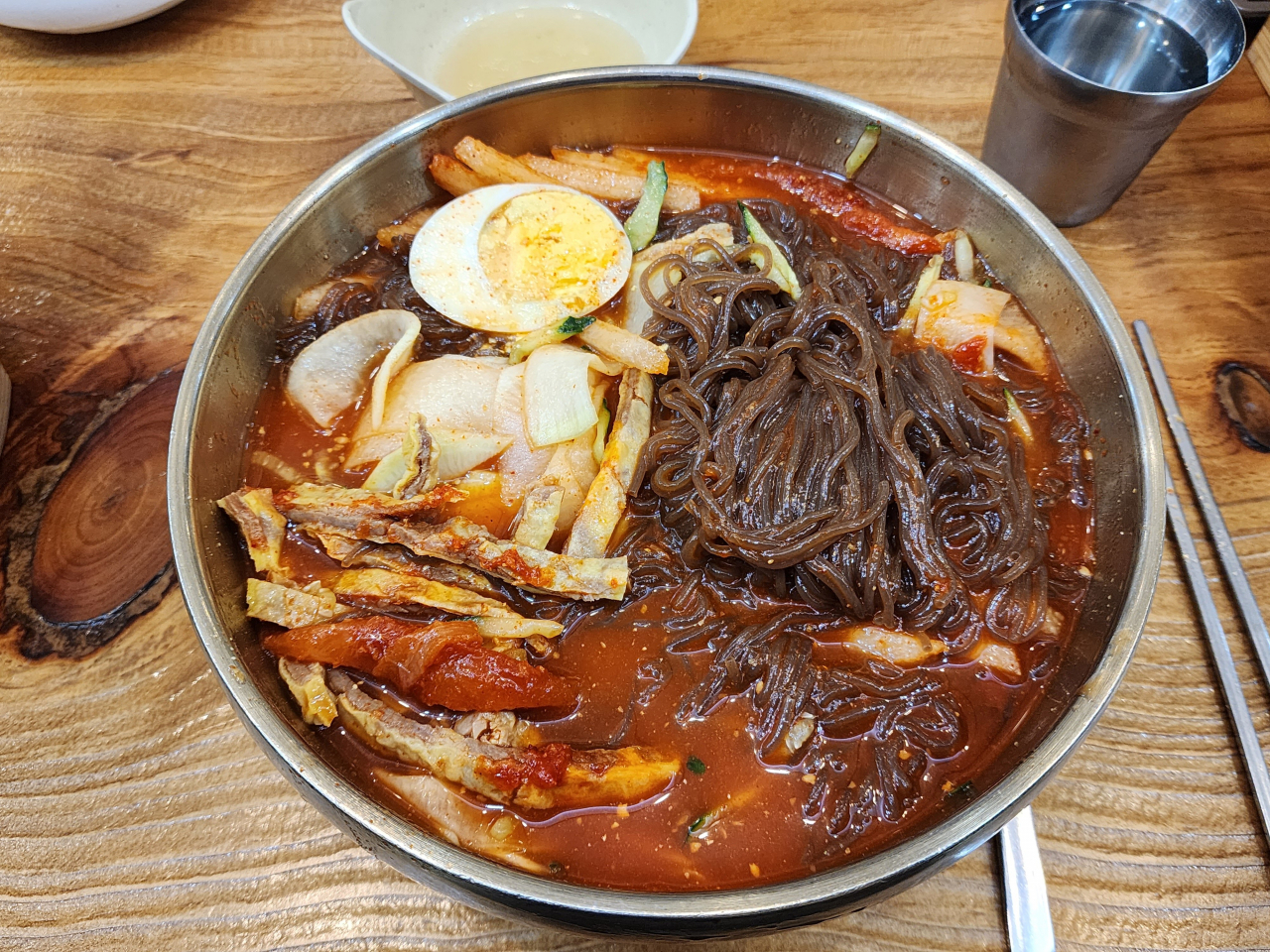 진주 황포냉면