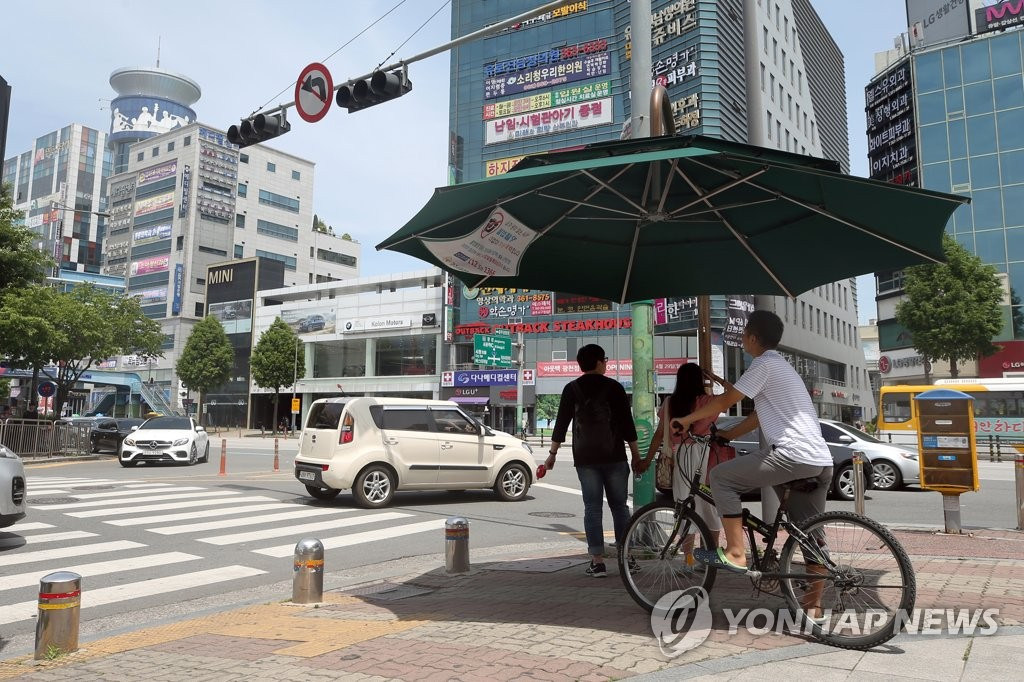 광주시, 열분포도·인구 분석 ‘폭염 그늘막’ 선정