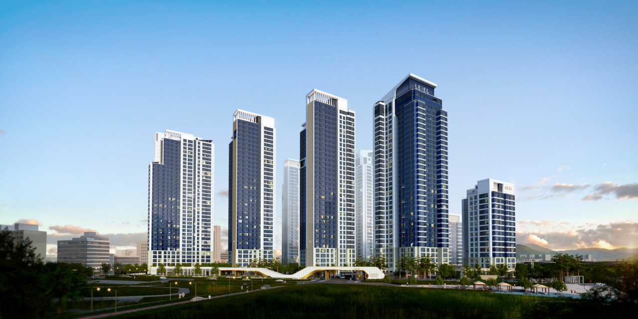 서울시 강남구 청담동 134-18번지 일원에 들어서는 ‘청담 르엘’ 투시도. [롯데건설 제공]