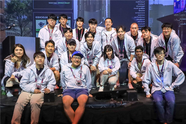 ‘AI 사이버 챌린지’에서 결승에 진출한 팀 애틀란타.[KAIST 제공]
