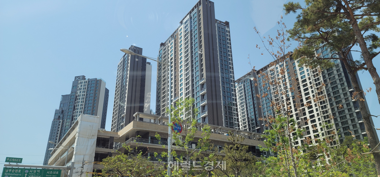 서울 서초구 서초동 서초그랑자이 아파트. [헤럴드DB]