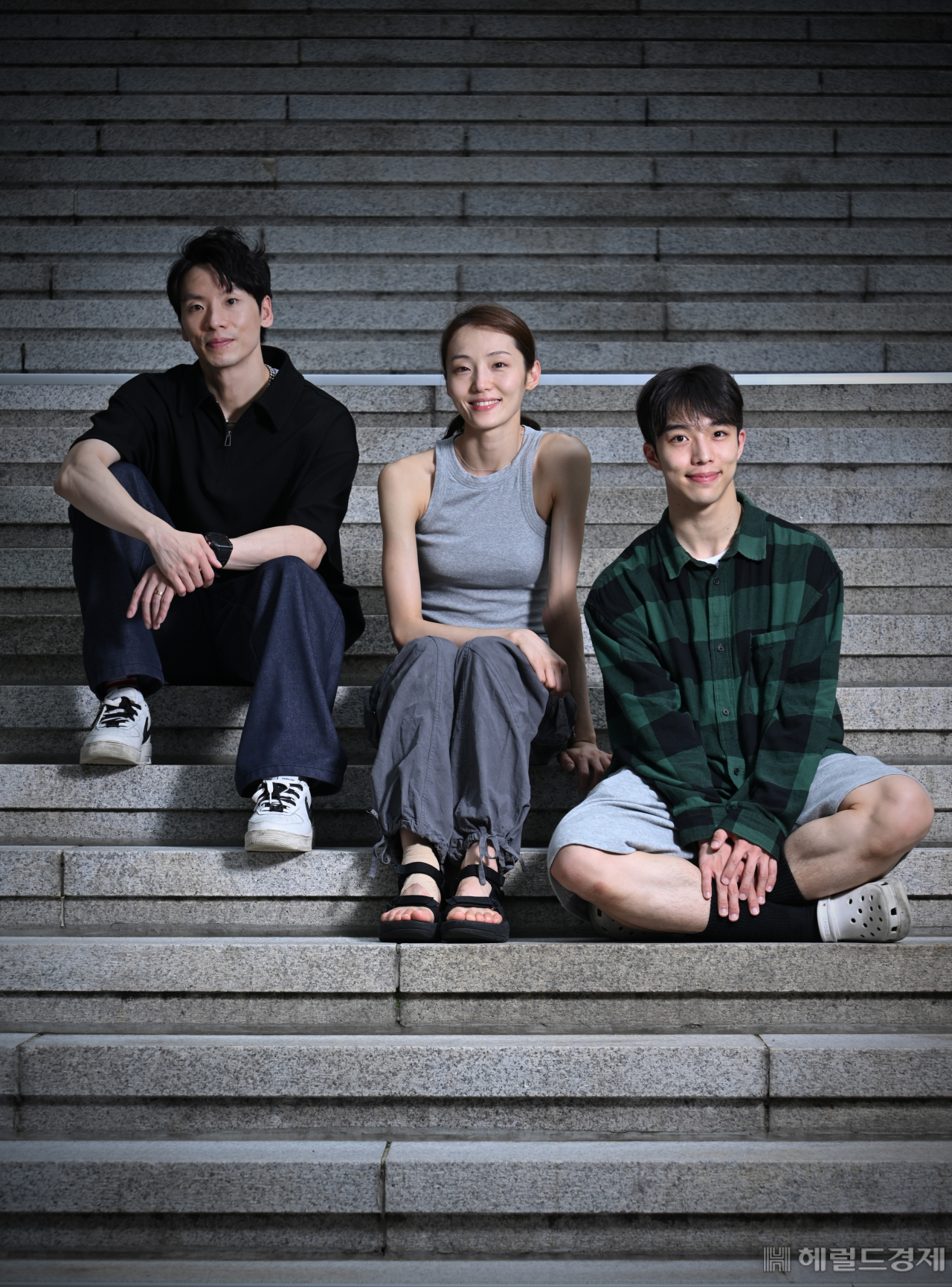 서울시발레단 무용수 시후아이(왼쪽부터), 김소혜, 남윤승이 29일 오후 서울 종로구 세종문화회관에서 헤럴드경제와 인터뷰를 하고 있다. 임세준 기자