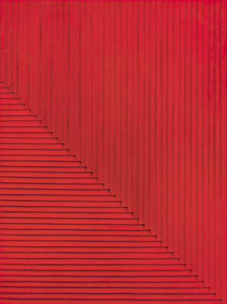 남춘모, Beam 2016/16-24, 캔버스 에 혼합재료, 160&times;120cm, 2016