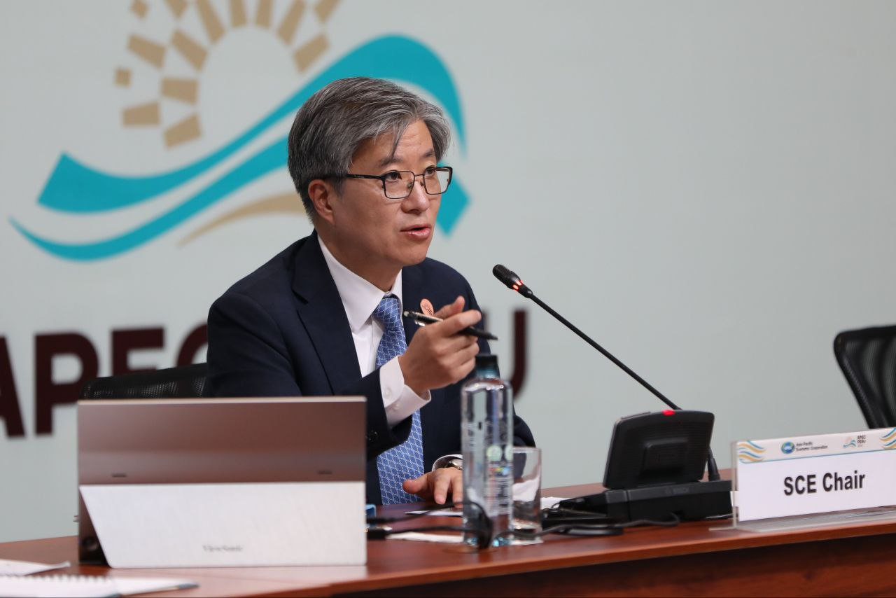 김희상 외교부 경제외교조정관이 11~25일 페루 리마에서 개최된 APEC(아시아태평양경제협력체) 제3차 고위관리회의(SOM3)에 참석했다. [외교부 제공]