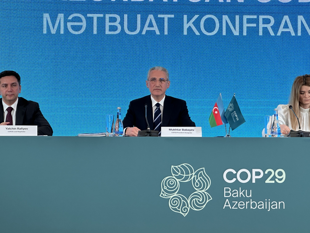 COP29 President Mukhtar Babayev, who also serves as Azerbaijan‘s minister of ecology and natural resources, speaks at a media forum for COP29 on July 19. (The Korea Herald/Choi Jeong-yoon)