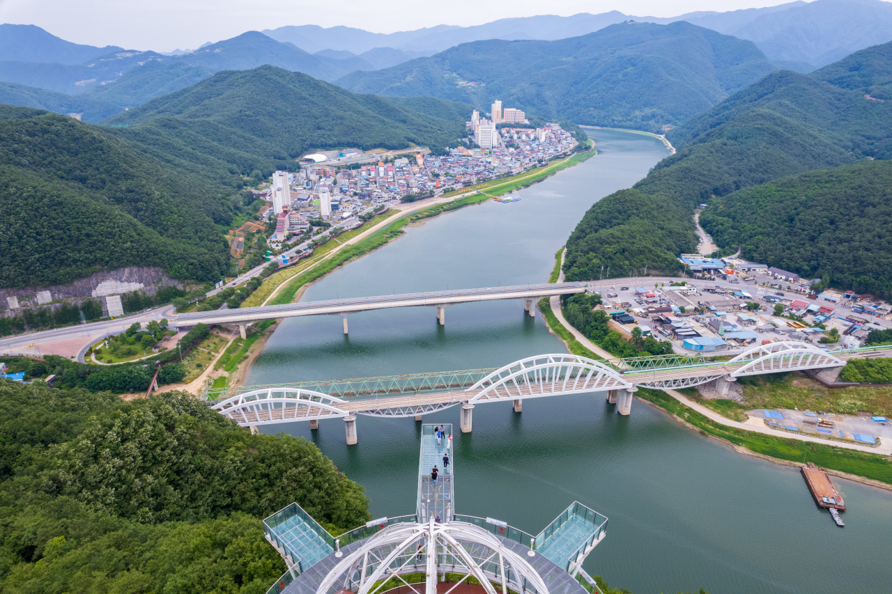 단양 전경 [지역관광 테마·특별 투어 기획홍보 지엔씨이십일 드론 촬영]