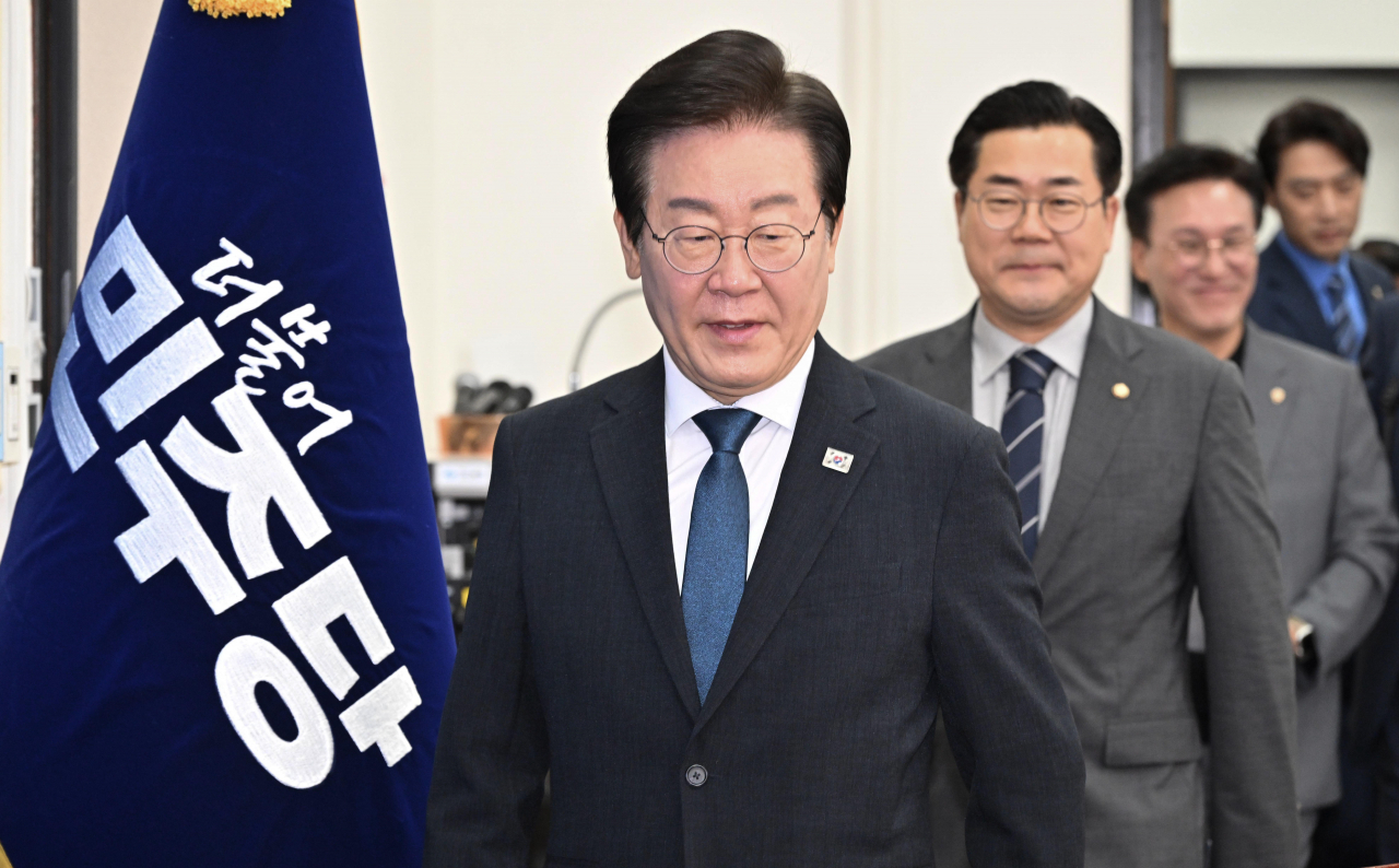 이재명(왼쪽) 더불어민주당 대표. 임세준 기자