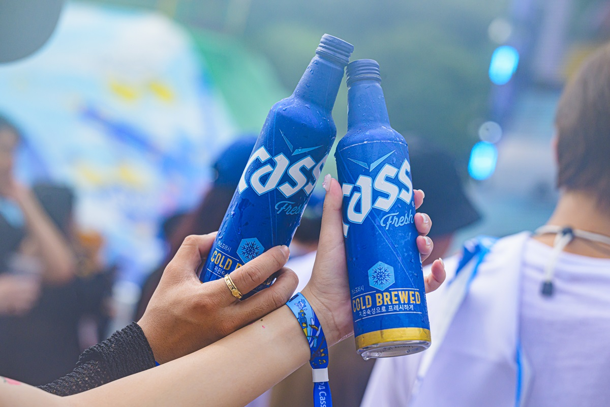 오비맥주 카스가 출시한 ‘카스 알루 보틀’. [오비맥주 제공]