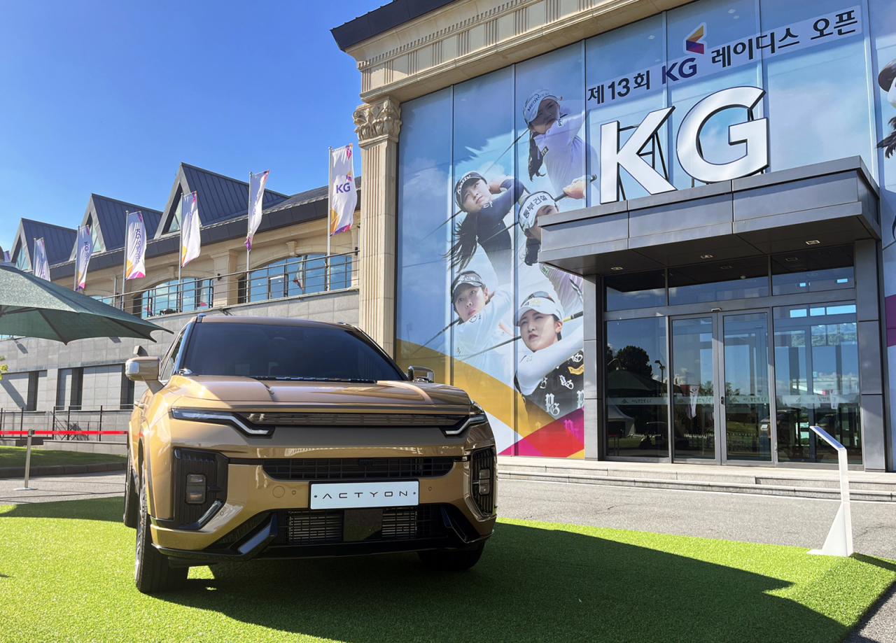 KG 모빌리티 신차 액티언 외관 [KG 모빌리티 제공]