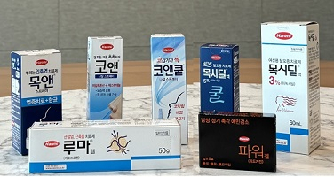 중국에 유통될 한미약품의 일반의약품 7종. [한미 제공]