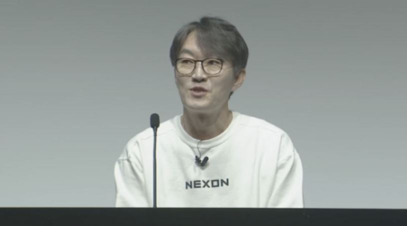 이정헌 넥슨 일본법인 대표 [넥슨 중계방송 캡처]