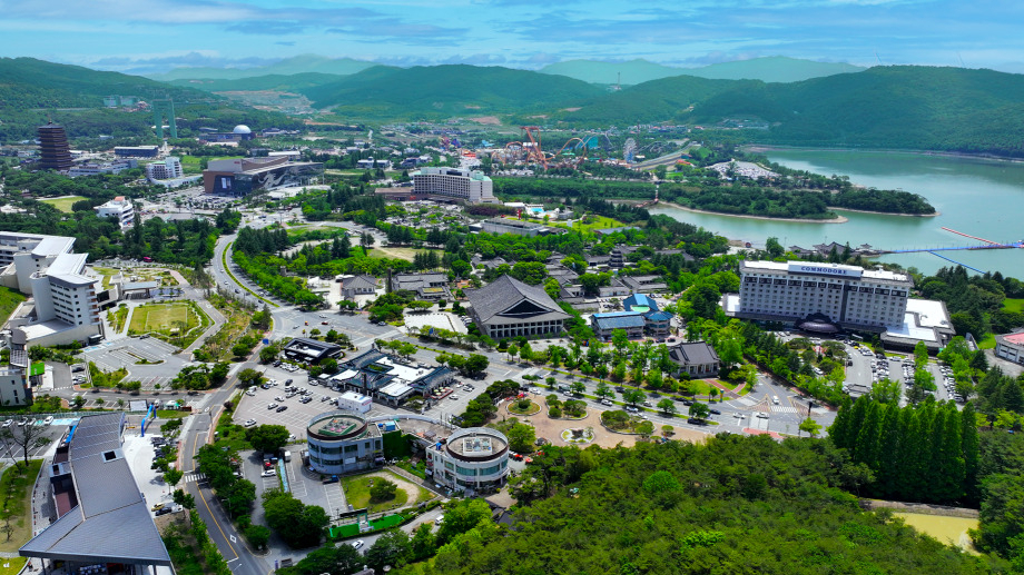 보문관광단지 전경.[경주시 제공]