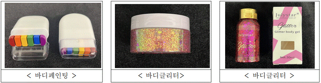 국내 기준치를 초과하는 유해 물질이 검출된 제품들 [서울시 제공]