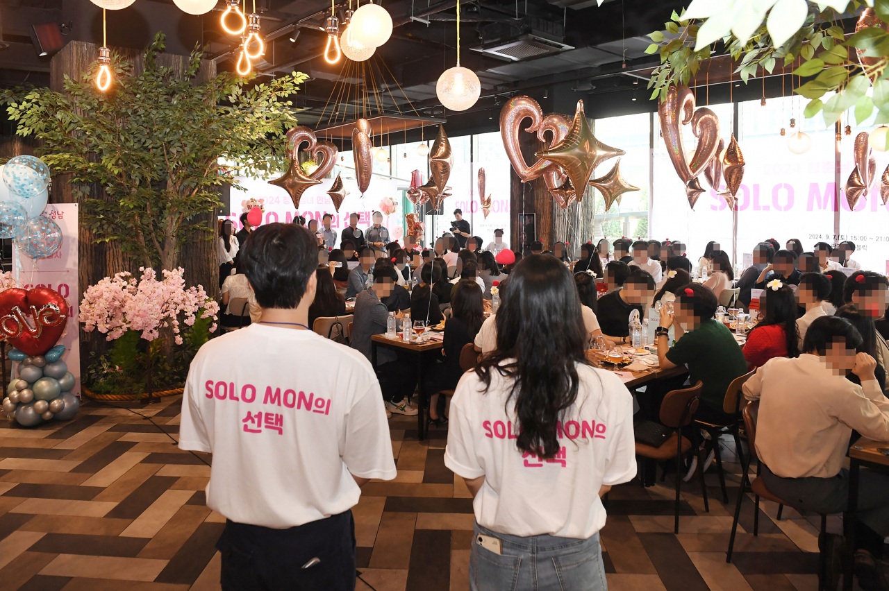 지난 7일 탭퍼블릭 판교점에서 열린 올해 3차 성남시 솔로몬의 선택 행사(자료사진).