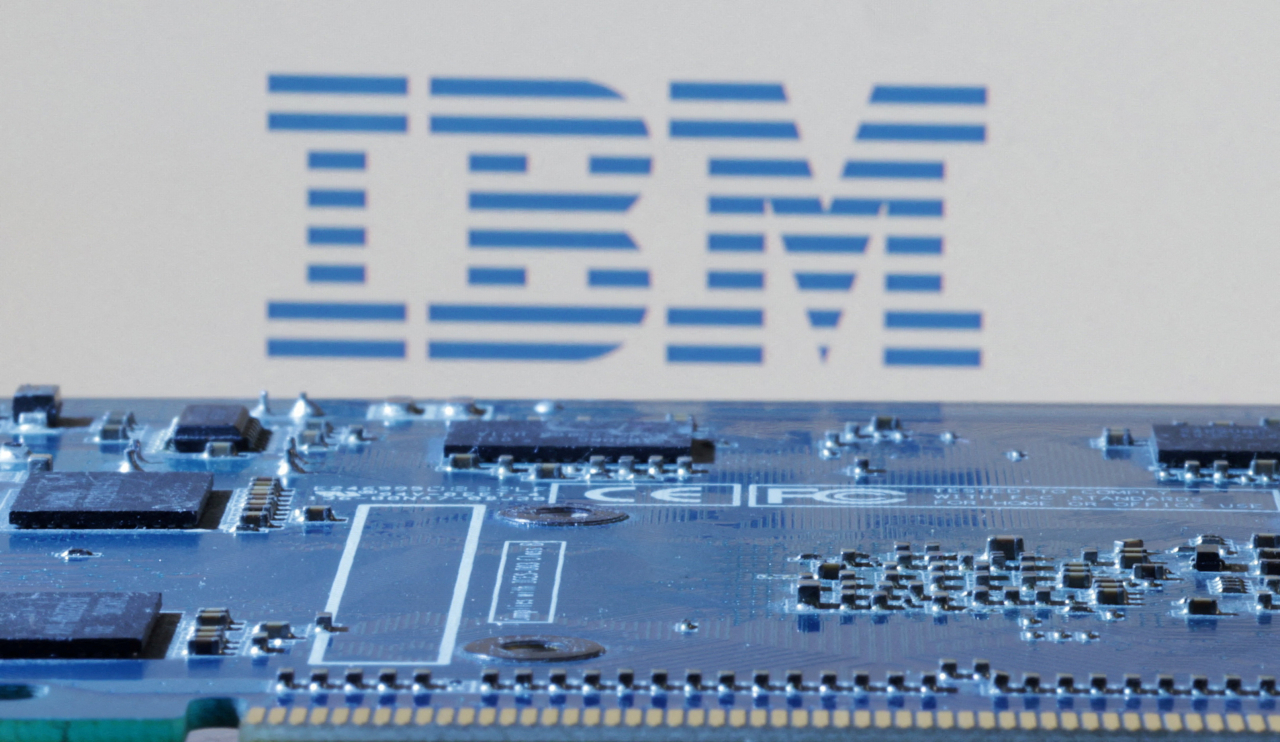 IBM 로고. [로이터]