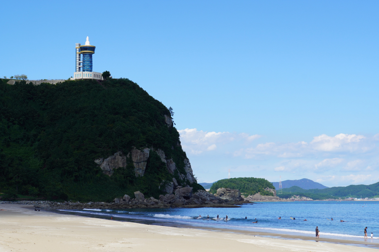 고흥우주발사전망대와 서핑성지 남열해변