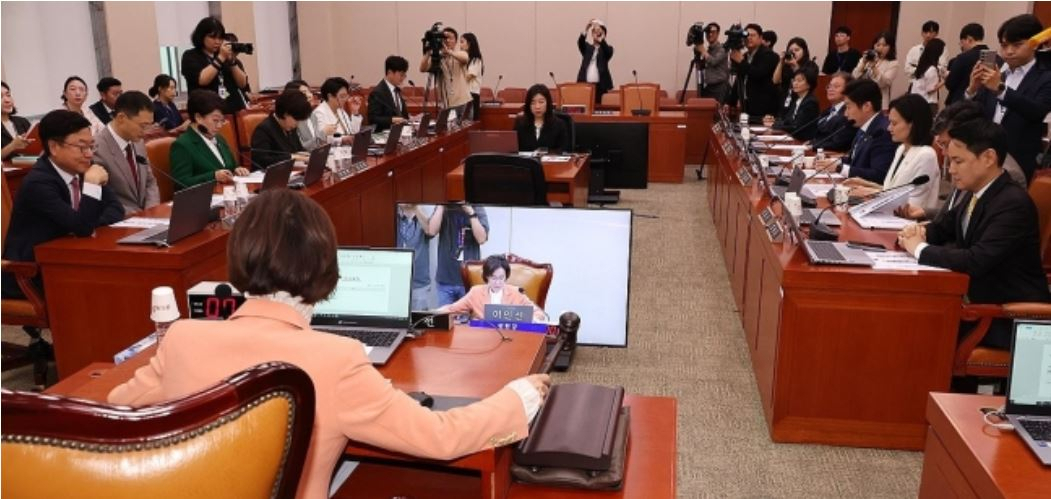 국회 여성가족위원회. [연합]