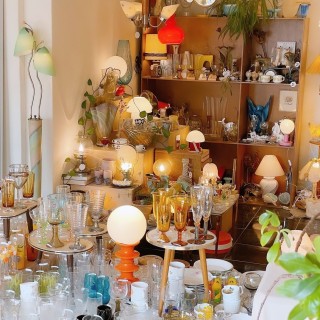 Vintage lights, soul food, films at subway station