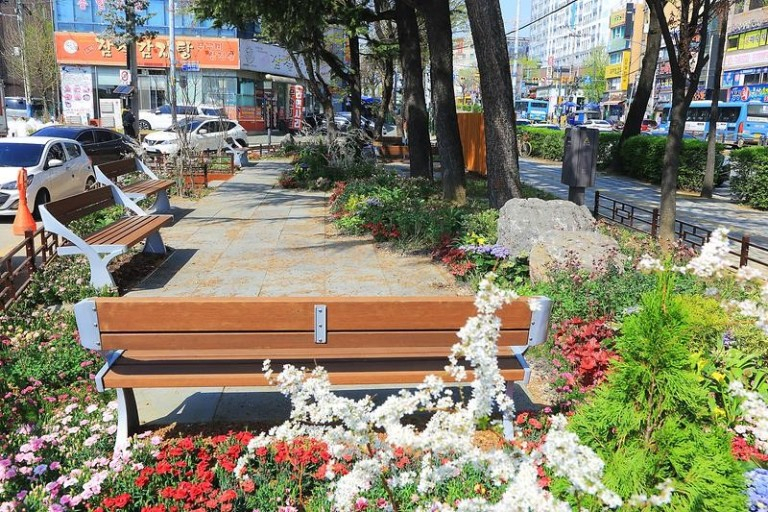 동네 소규모 정원