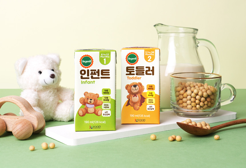 정식품 ‘베지밀 인펀트·토들러’ [정식품 제공]