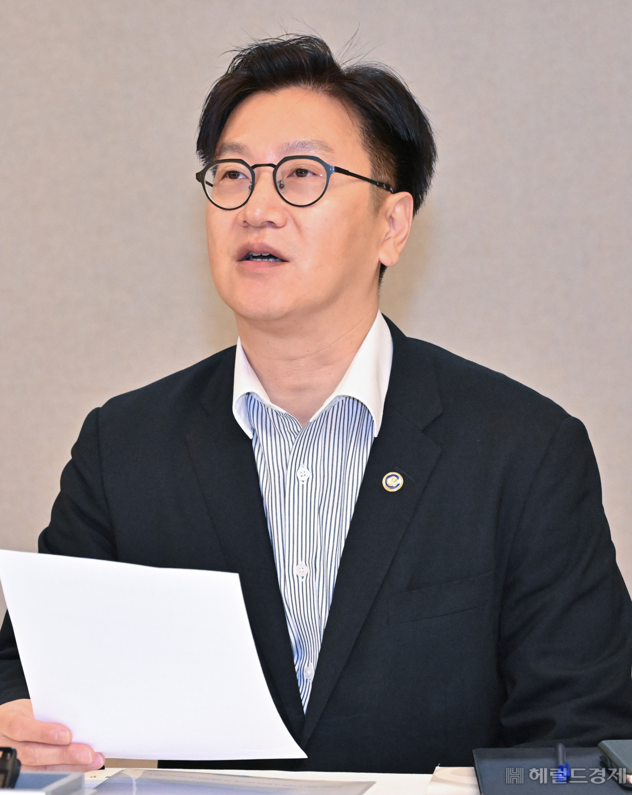 김범석 기획재정부 1차관 [사진=임세준 기자]