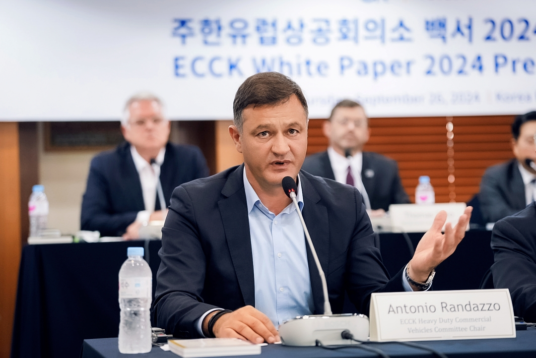 안토니오 란다조 다임러 트럭 코리아 대표 겸 ECCK 상용차위원회 위원장. [다임러 트럭 코리아 제공]