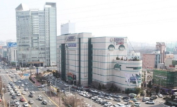 순천 조은프라자 외부 사진.