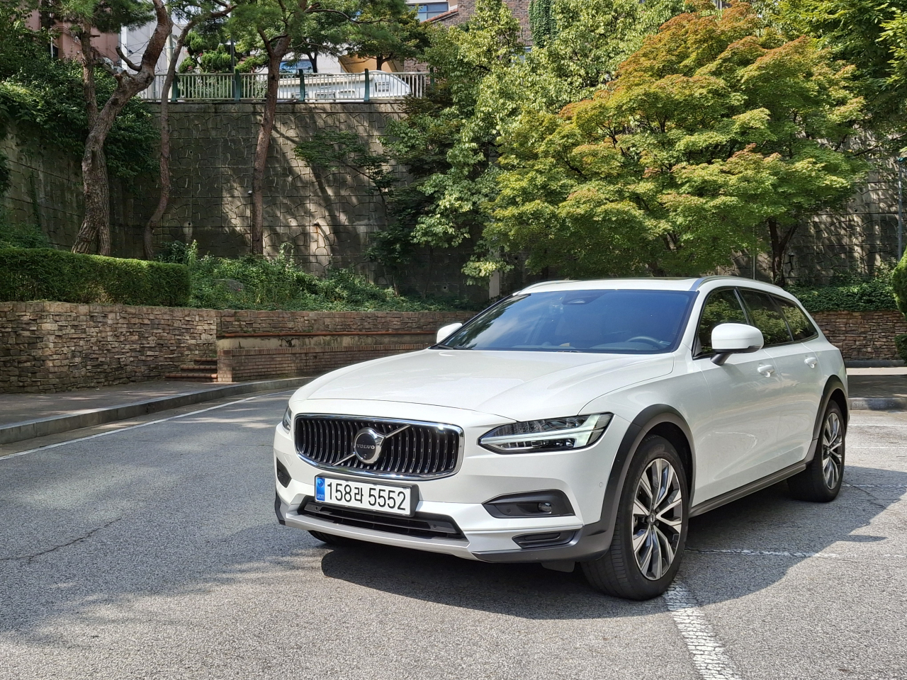 볼보 V90cc 외관. [김성우 기자]