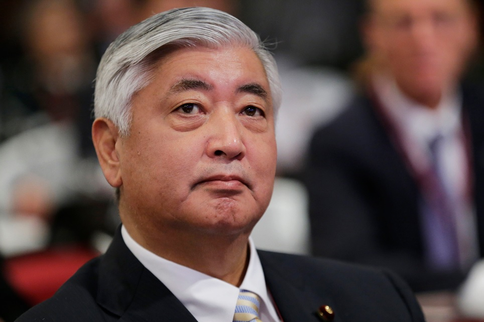 나카타니 겐 일본 신임 방위상. [AP]
