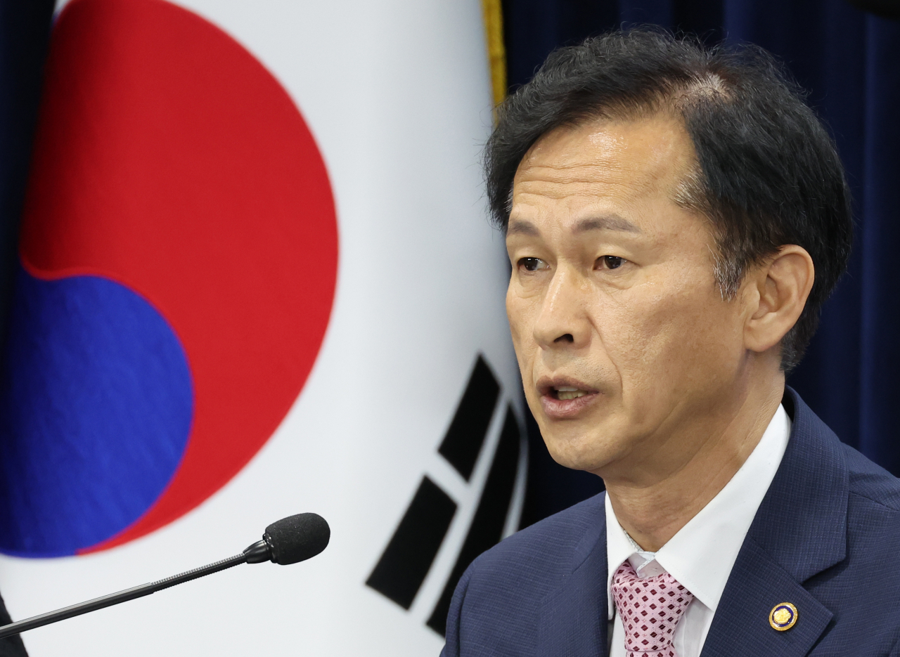 송명달 해양수산부 차관 [뉴시스]