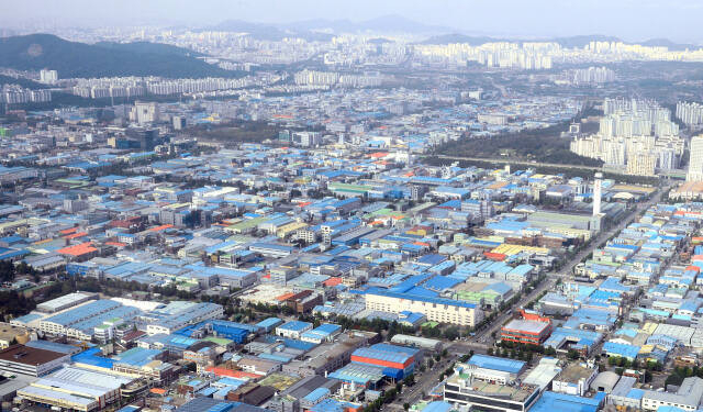 인천 남동국가산단 전경