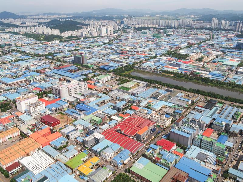 인천 남동국가산업단지 전경