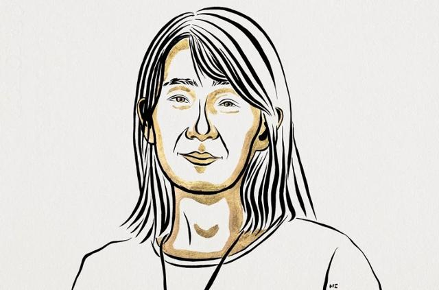 한강 작가의 초상화. [노벨위원회 홈페이지]